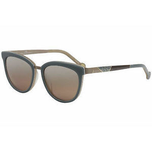 Carolina Herrera Women's Full Rim Brown Cat Eye Sunglasses